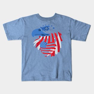 USA Independence Day III Kids T-Shirt